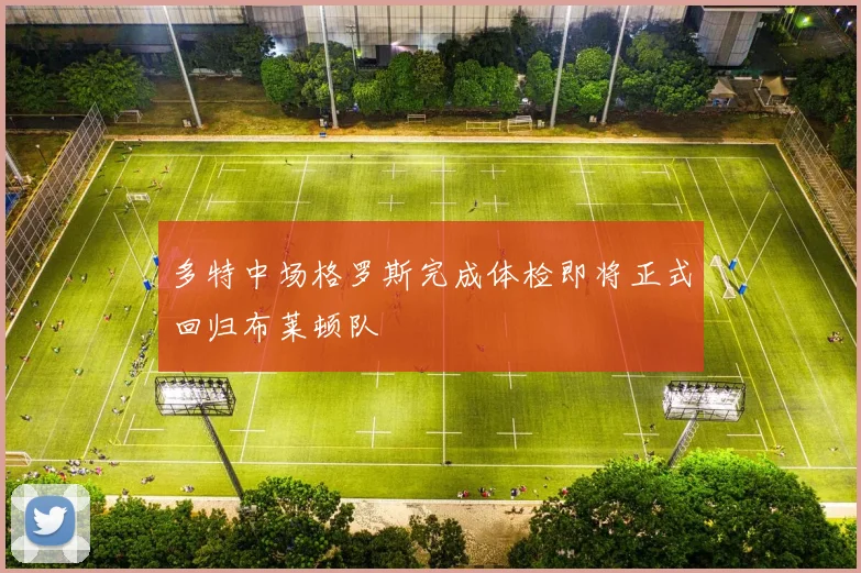 多特中场格罗斯完成体检即将正式回归布莱顿队