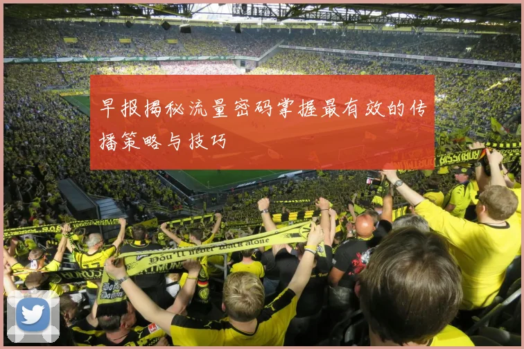 早报揭秘流量密码掌握最有效的传播策略与技巧